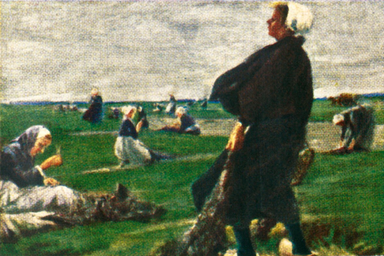 De Nettenherstellers, ca. 1928 door Unbekannt