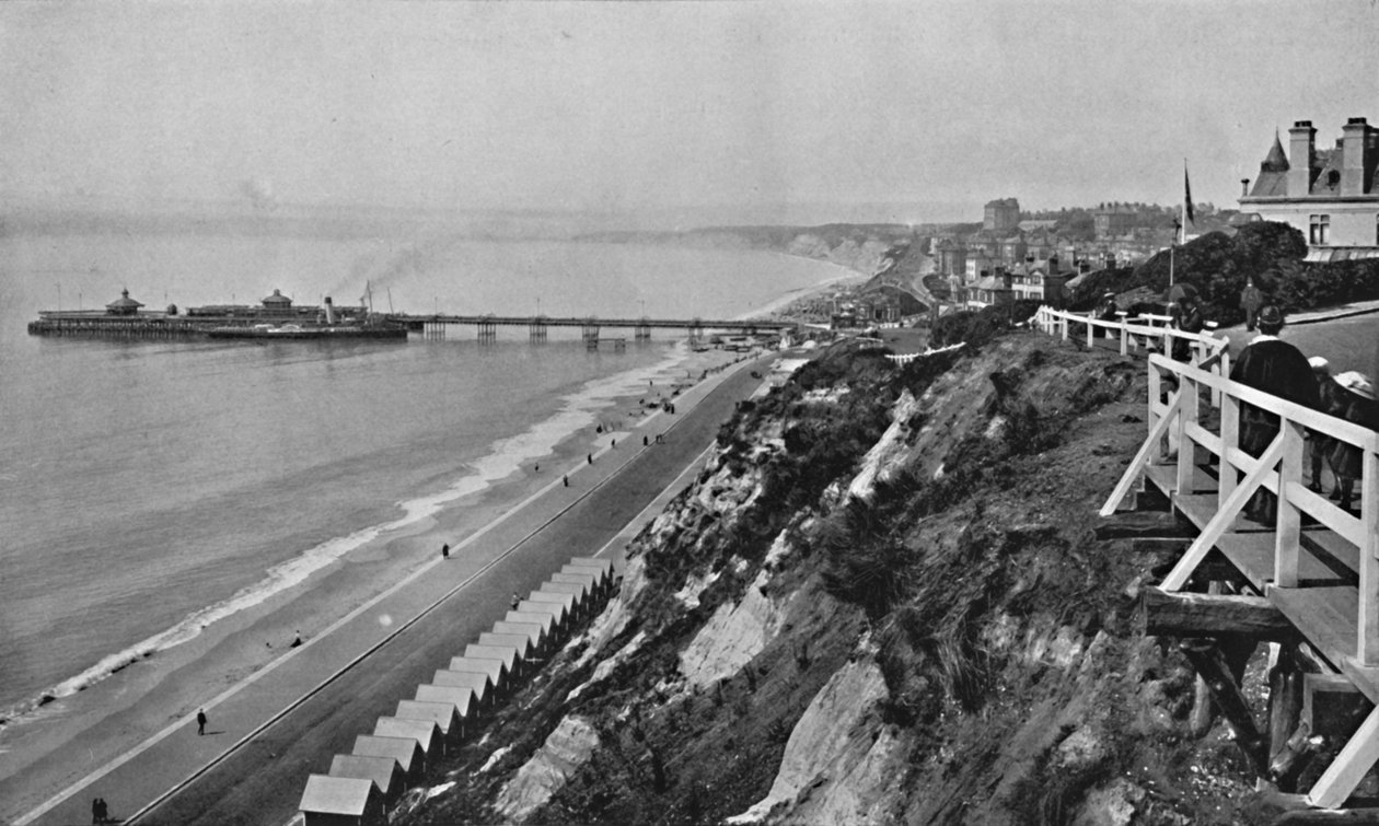 De nieuwe Undercliff Drive, ca. 1910 door Unbekannt