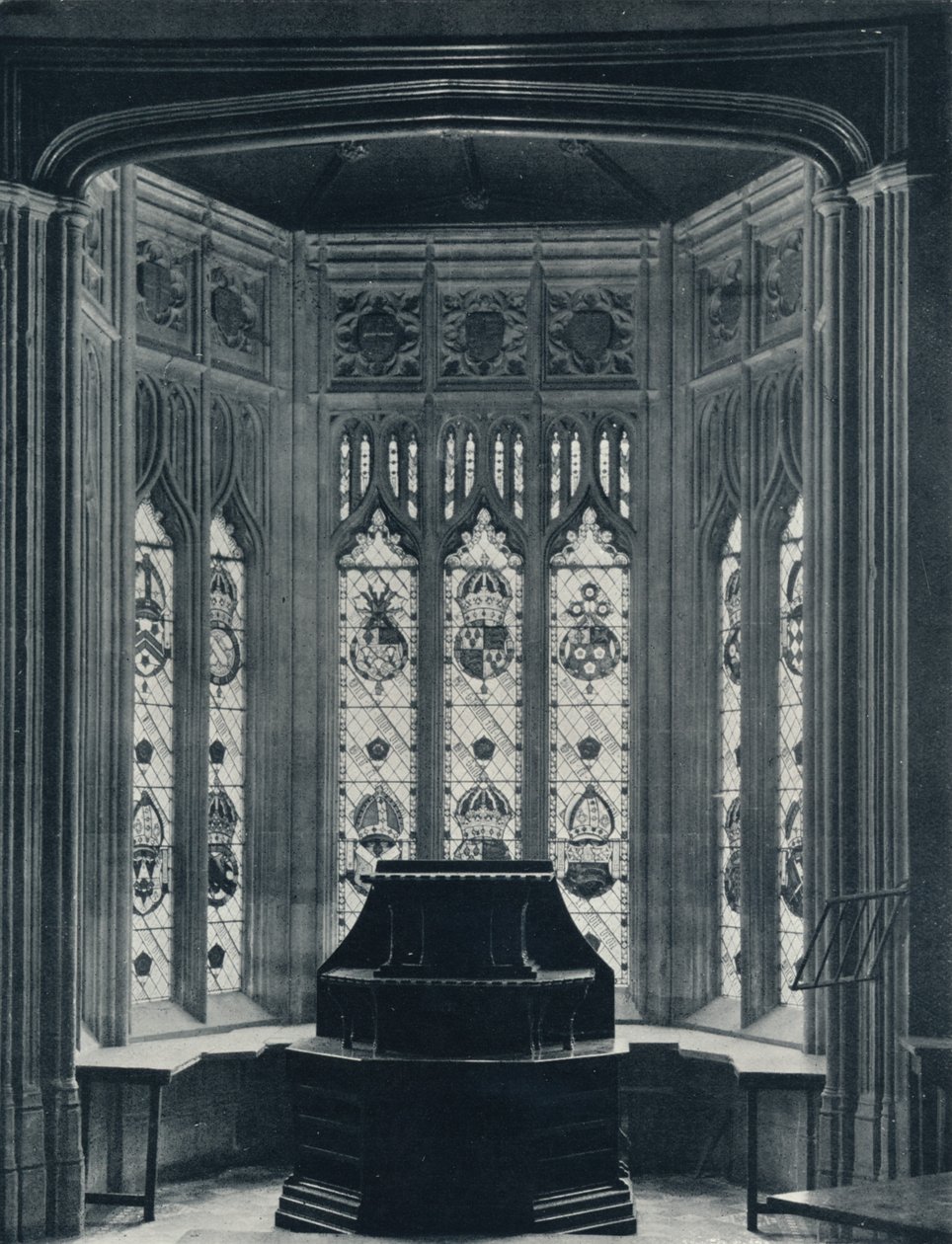 Het erkerraam in de hal, 1926 door Unbekannt