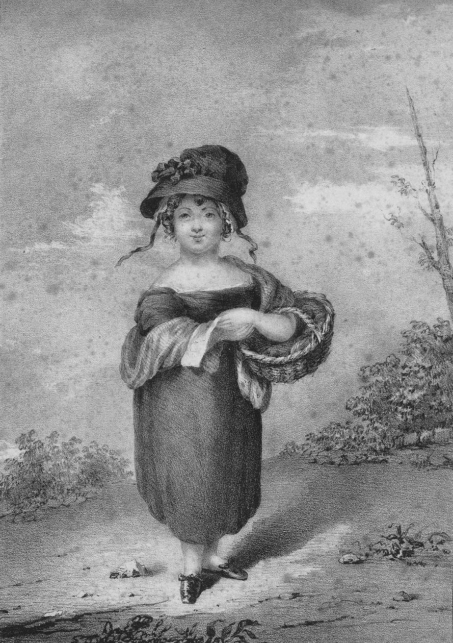 De wees, 1830 door Unbekannt