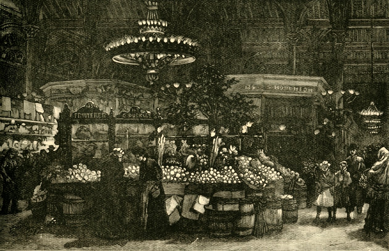 De Markt van de Mensen, 1898 door Unbekannt