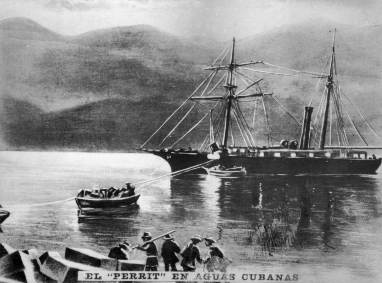 De Perrit in Cubaanse Wateren, 1869, jaren 1920 door Unbekannt