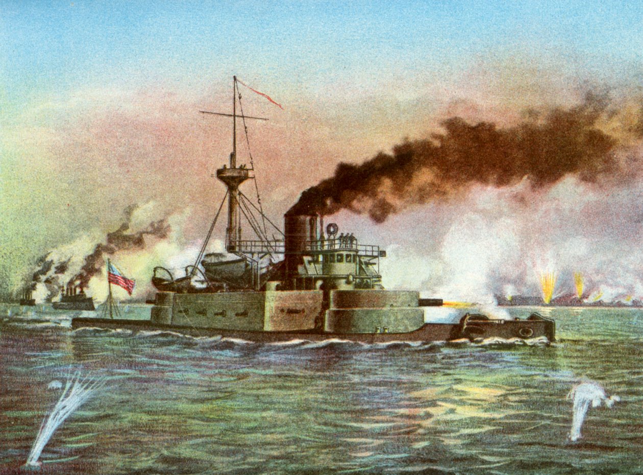 De Puritein in Matanzas, 1898 door Unbekannt