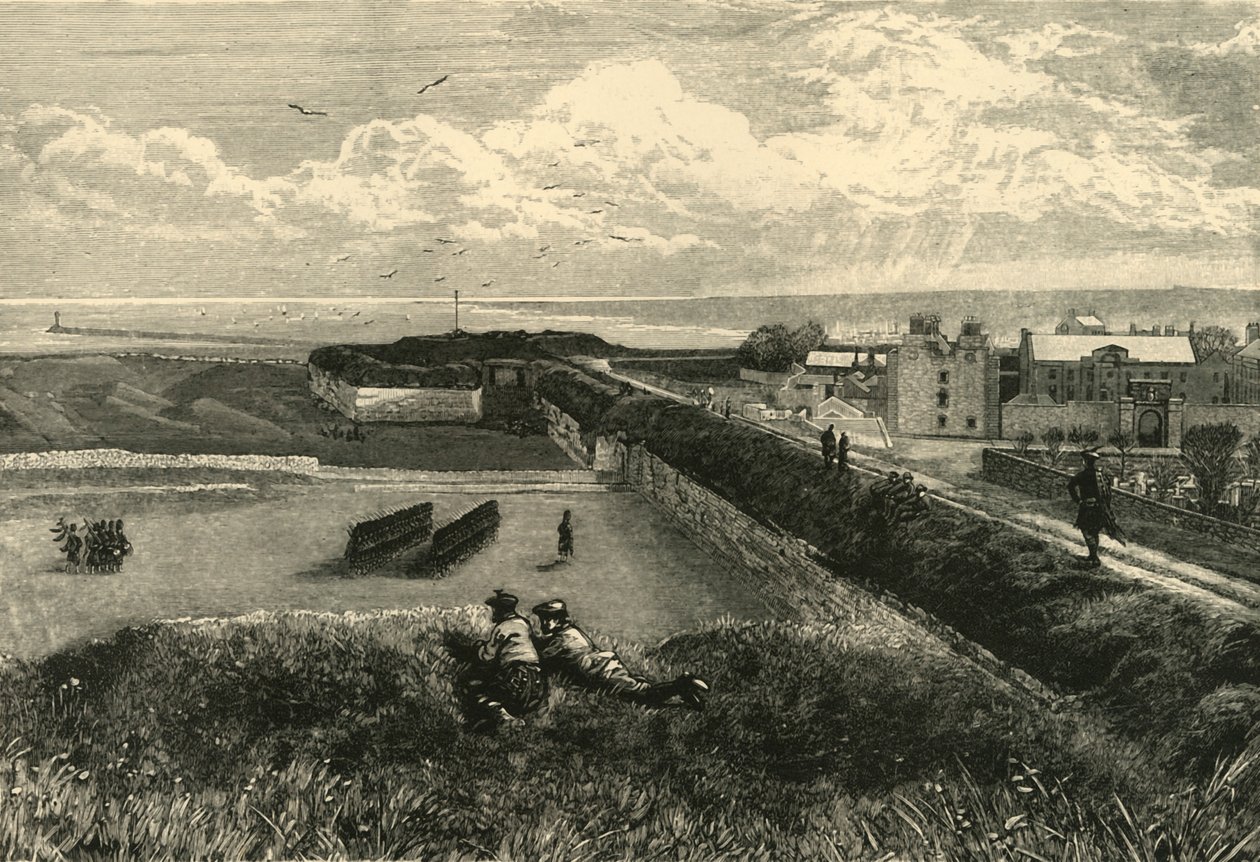 De Vestingwerken, Berwick-On-Tweed, 1898 door Unbekannt
