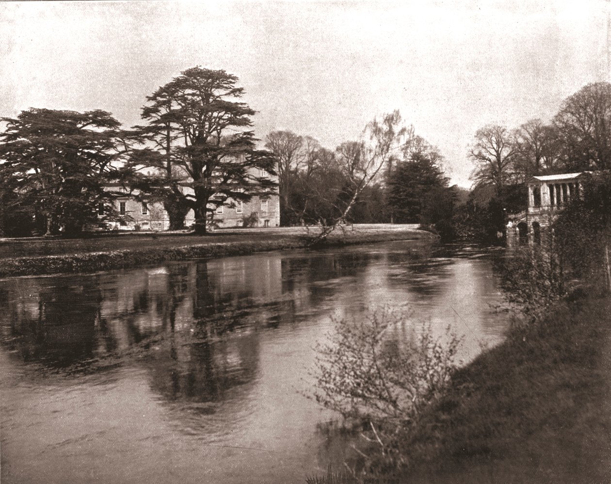 De rivier Nadder, Wilton House, Wiltshire, 1894 door Unbekannt