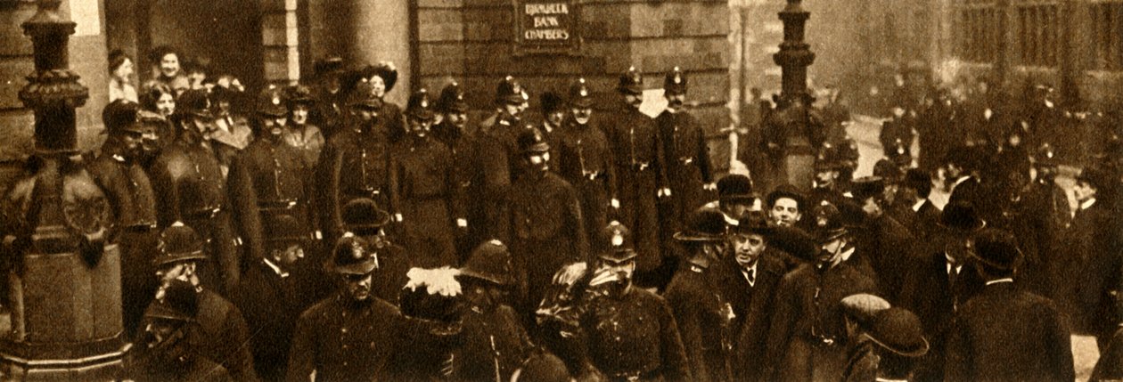 De run op de Birkbeck Bank, 1910, 1933 door Unbekannt
