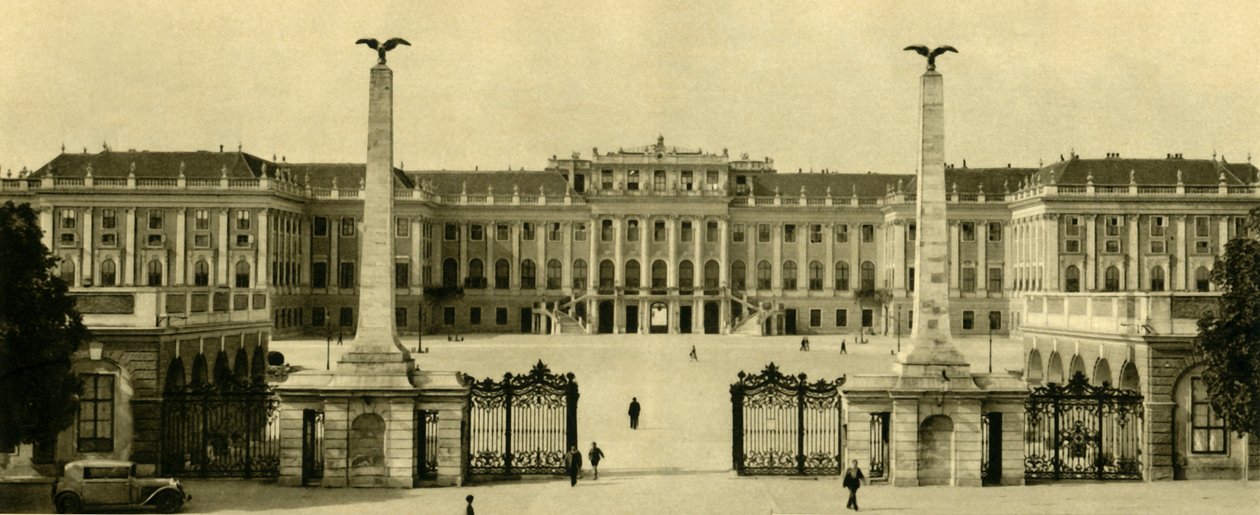 Het Schönbrunn-paleis, Wenen, Oostenrijk, ca. 1935 door Unbekannt