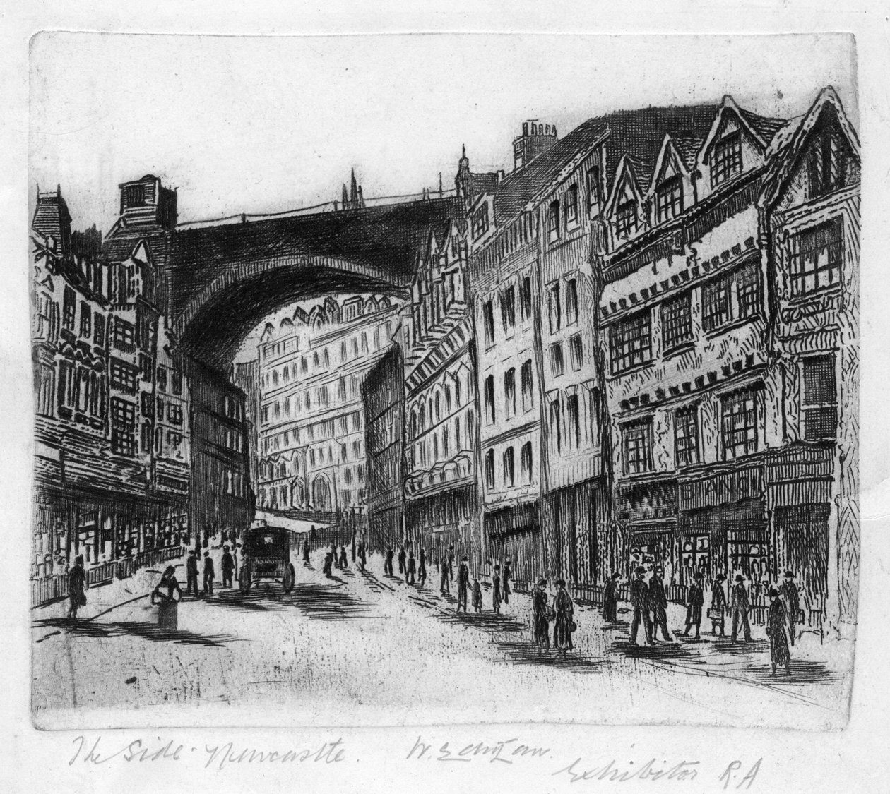 De Side, Newcastle Upon Tyne door Unbekannt