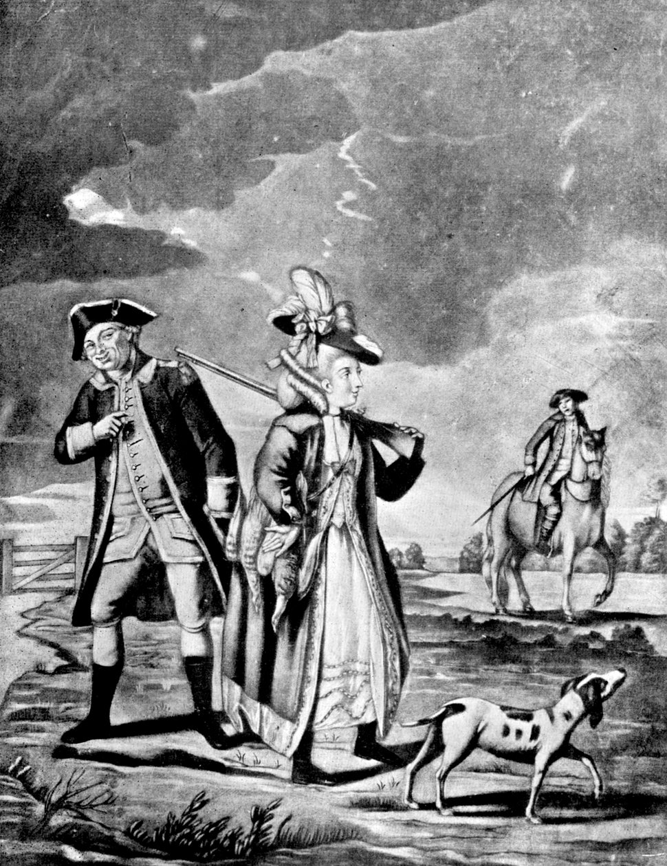 De Sportieve Dame, 1776 door Unbekannt