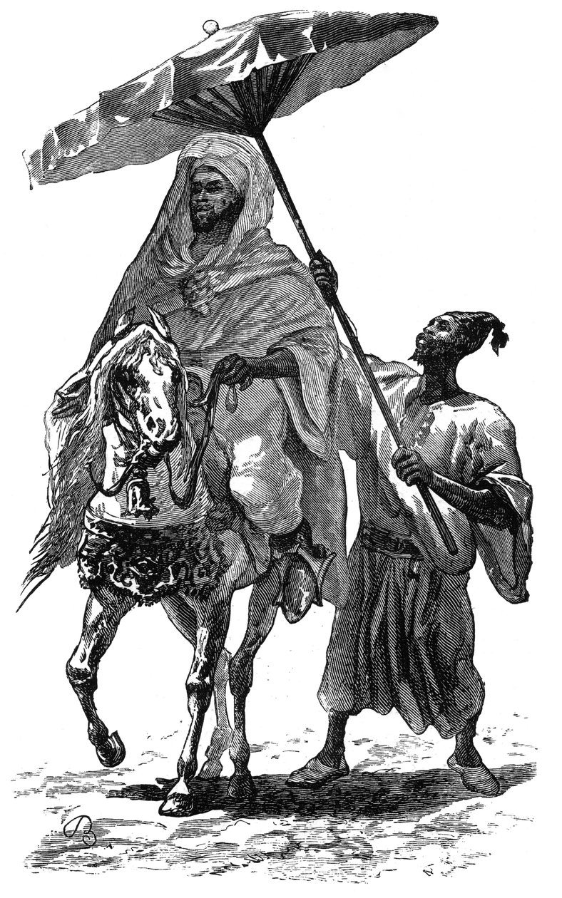 De Sultan van Marokko, ca. 1890 door Unbekannt