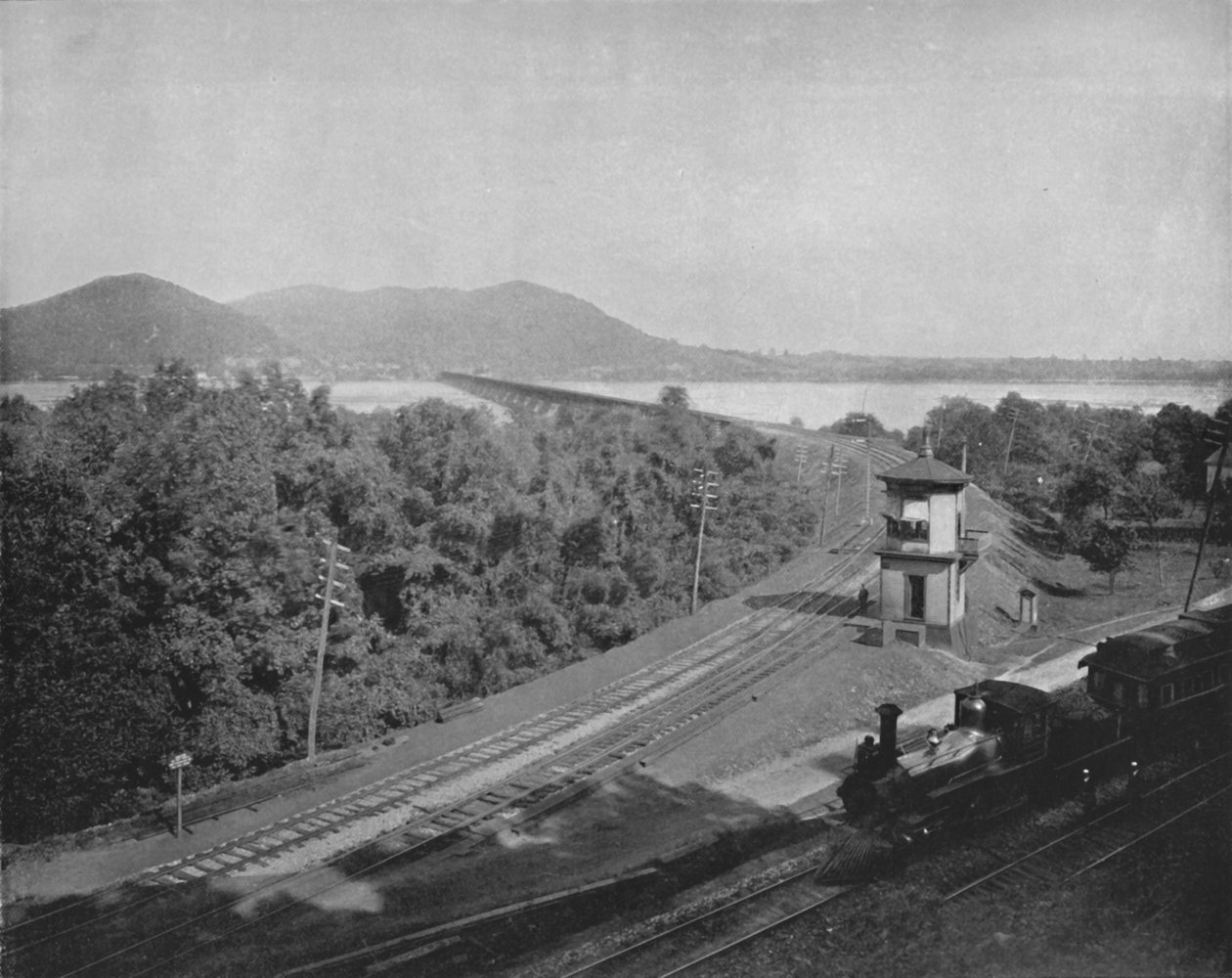 De Susquehanna-rivier, 19e eeuw door Unbekannt