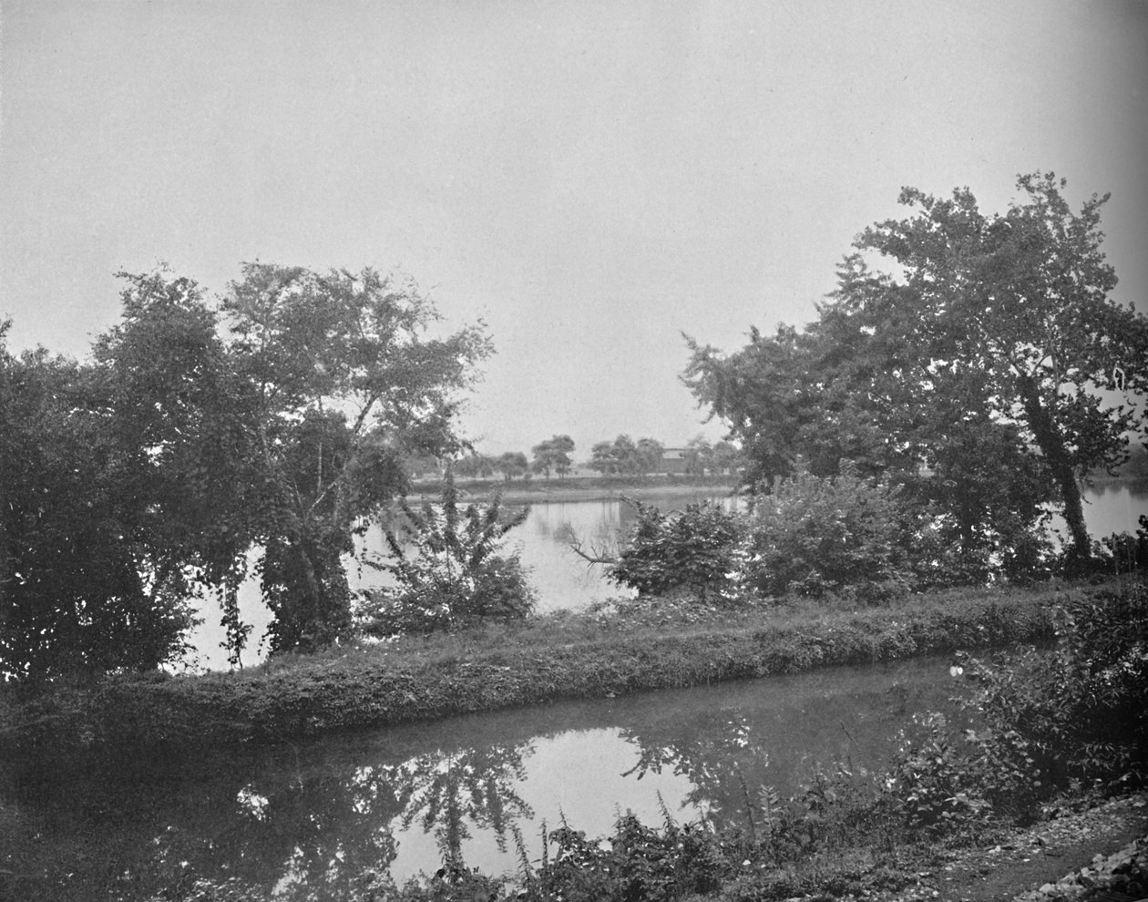 De Susquehanna-rivier, Pennsylvania, ca. 1897 door Unbekannt