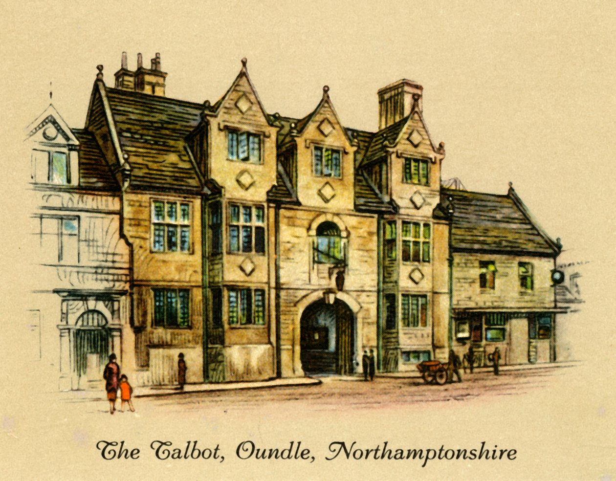 The Talbot, Oundle, Northamptonshire door Unbekannt