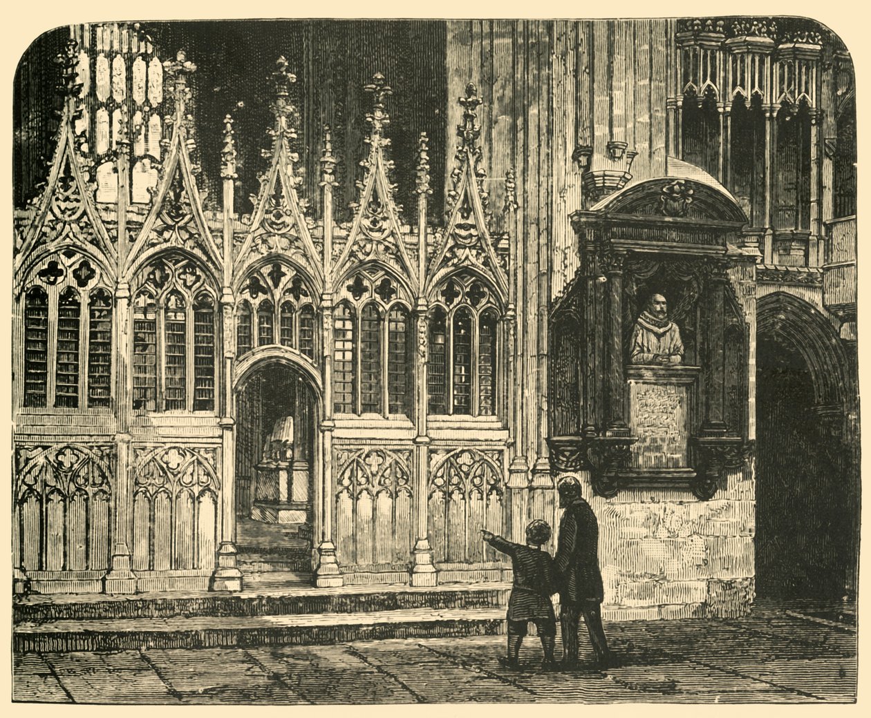 Het transept van de martelaarschap door Unbekannt