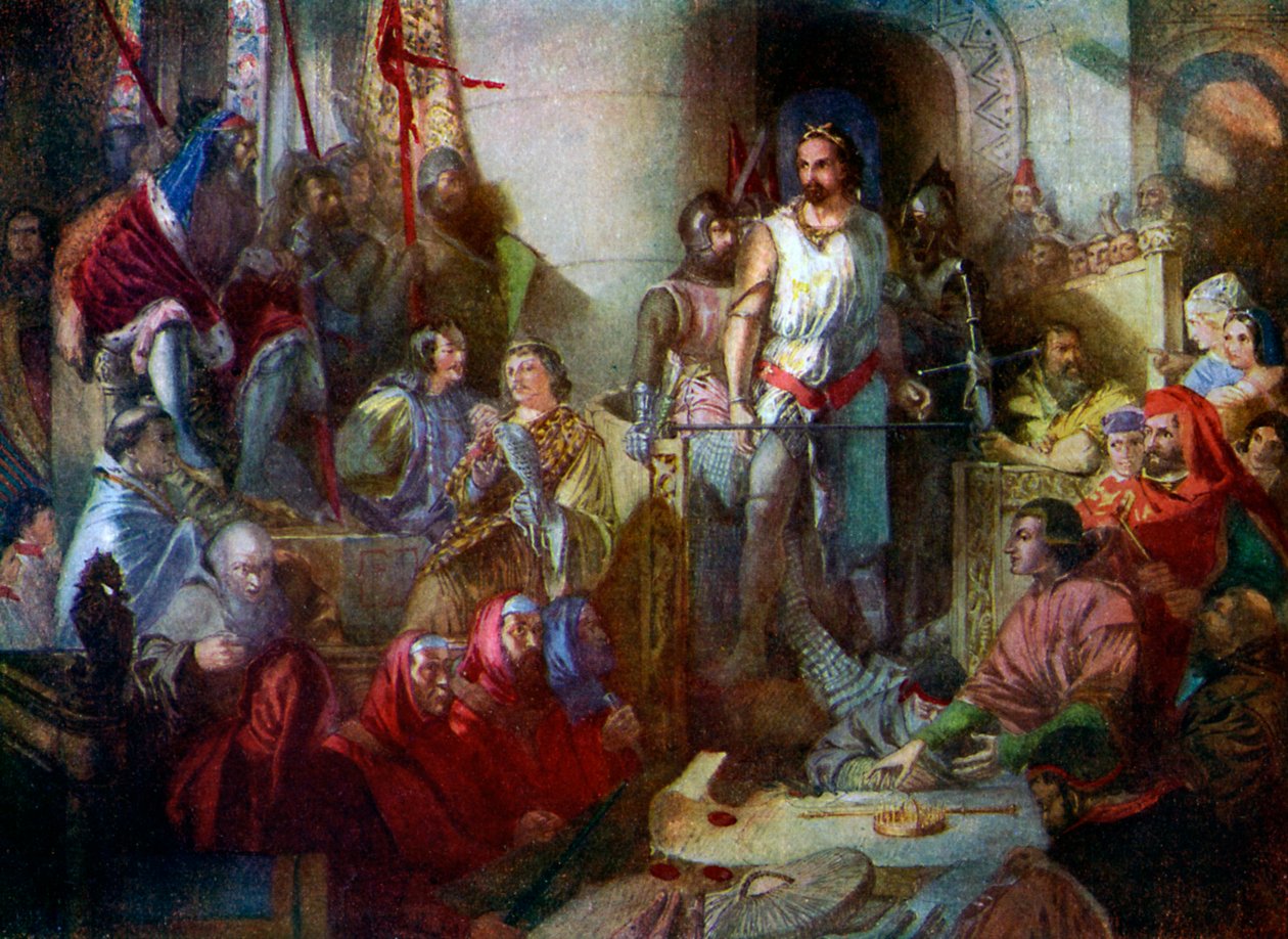 Het proces van Sir William Wallace, 1925 door Unbekannt