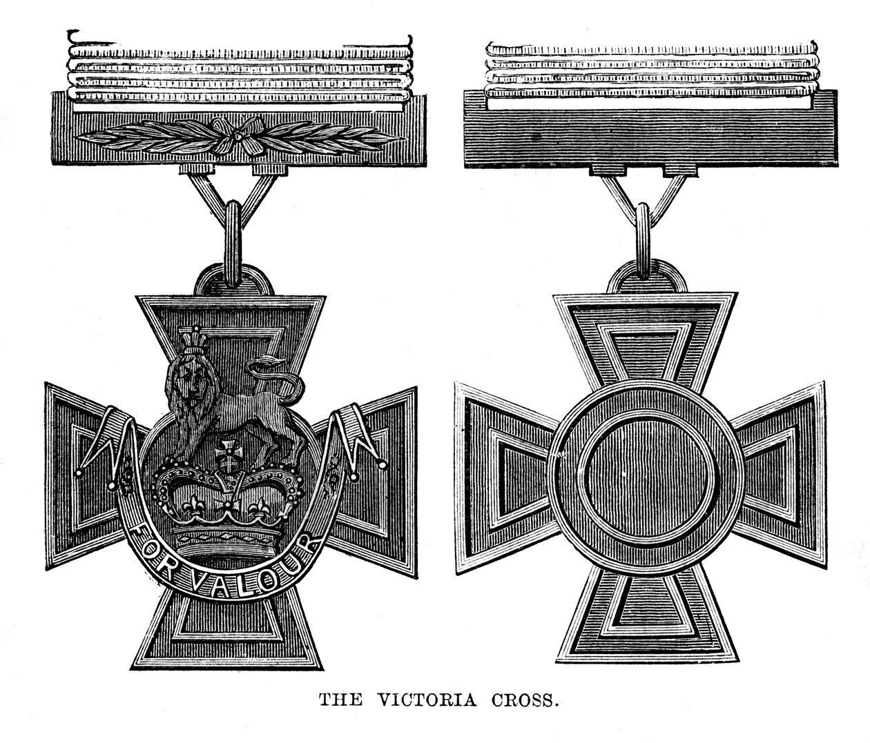 Het Victoria Cross, ca. 1900 door Unbekannt