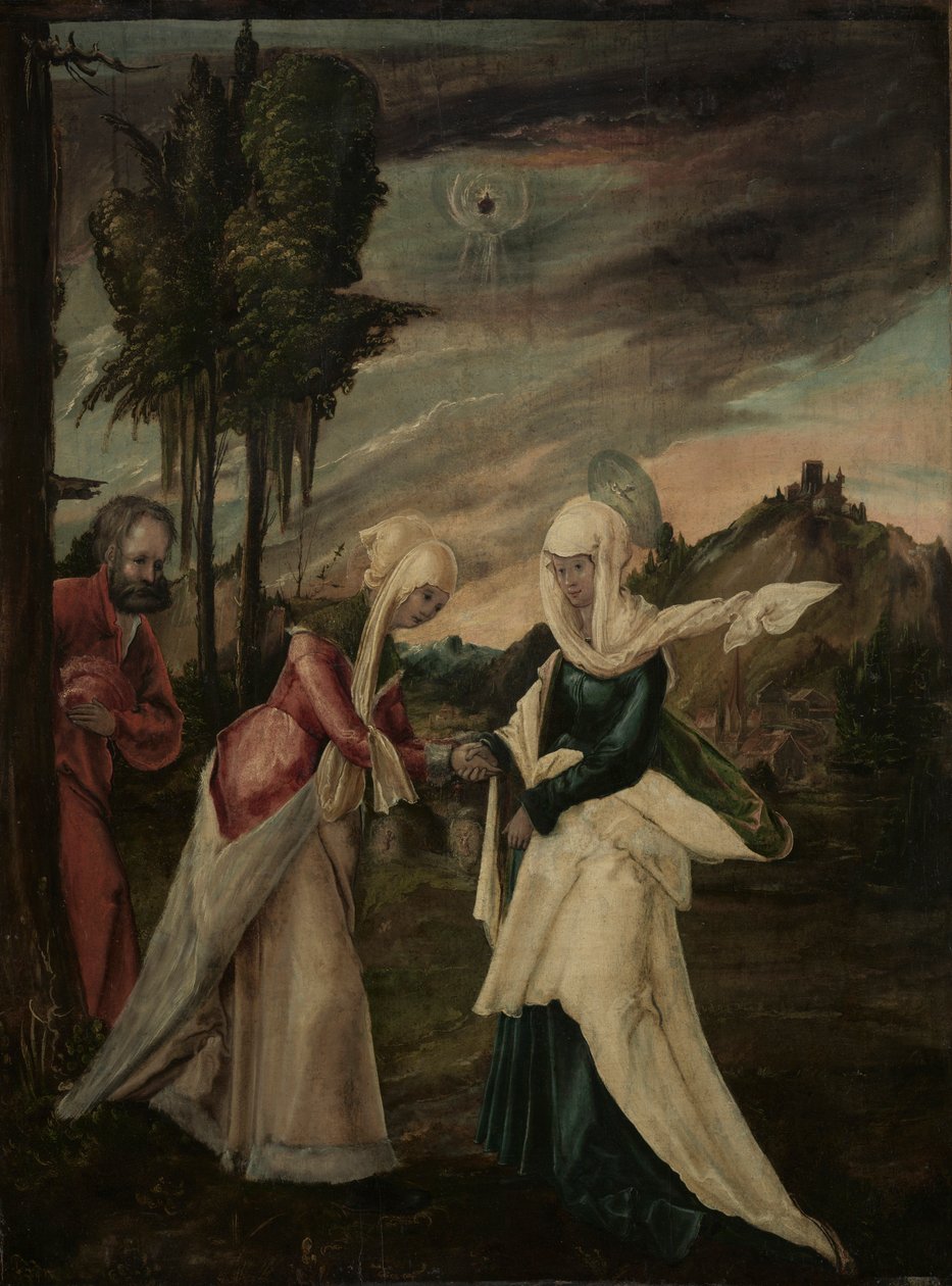 De Visitatie, ca. 1530-1550 door Unbekannt