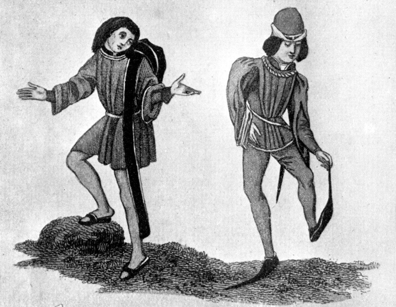 De berretino en poleyn, 15e eeuw, 1910 door Unbekannt