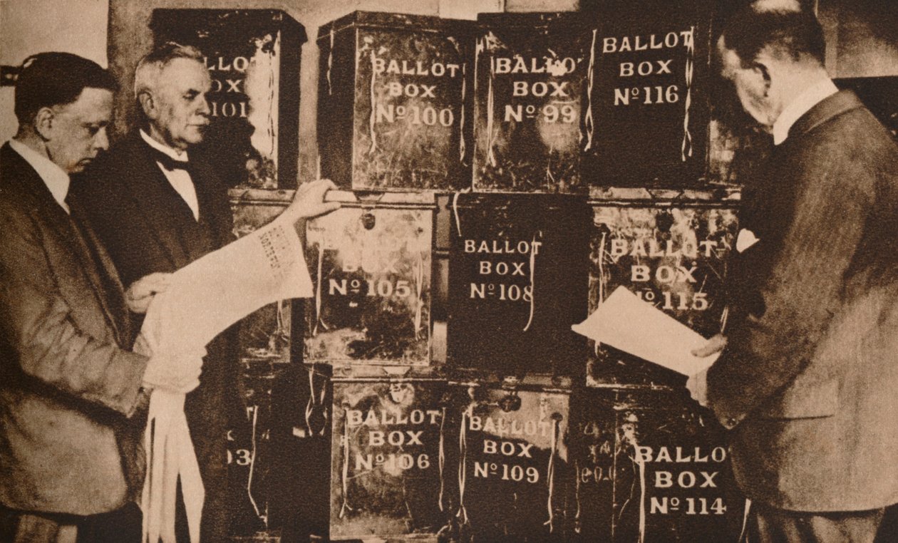 De tweede algemene verkiezingen van 1924 door Unbekannt