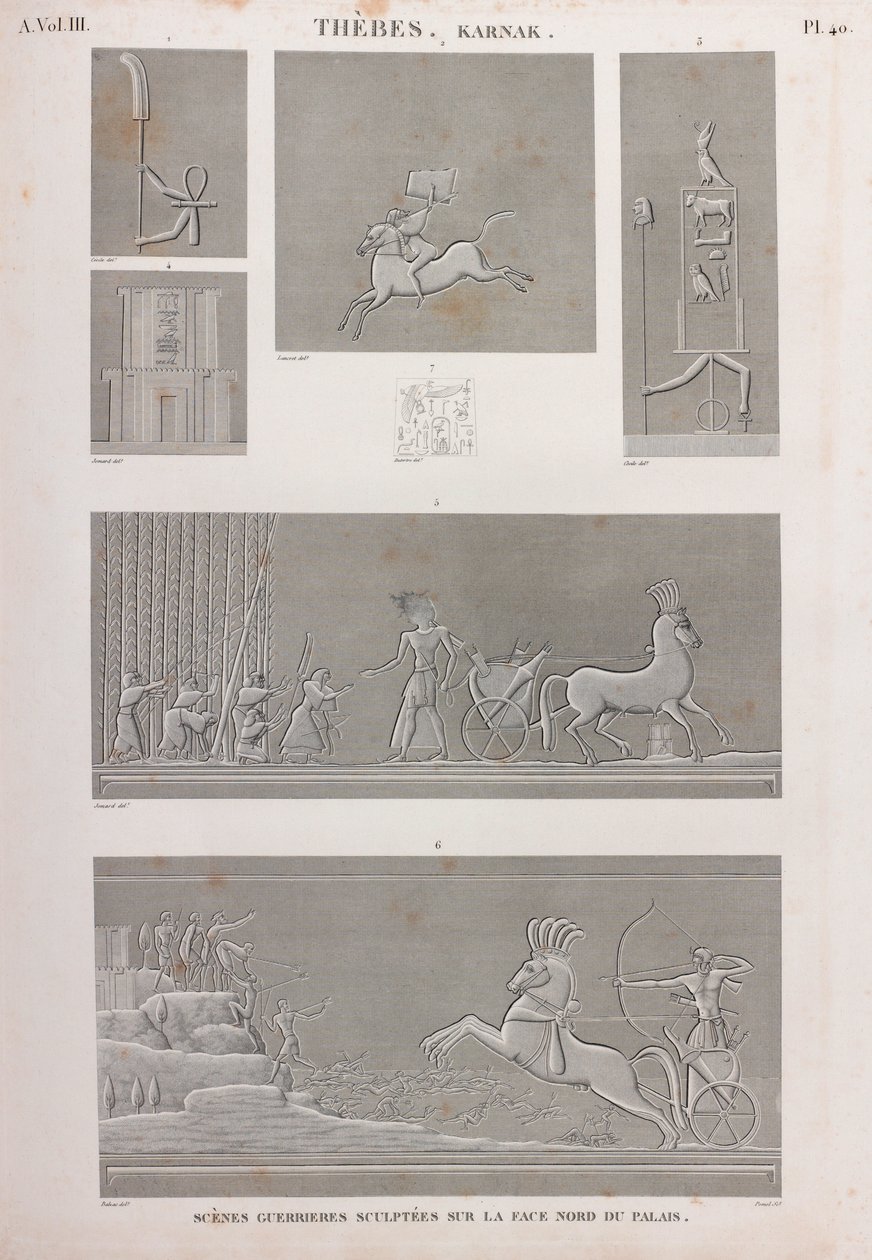 Thebe: Karnak door Unbekannt