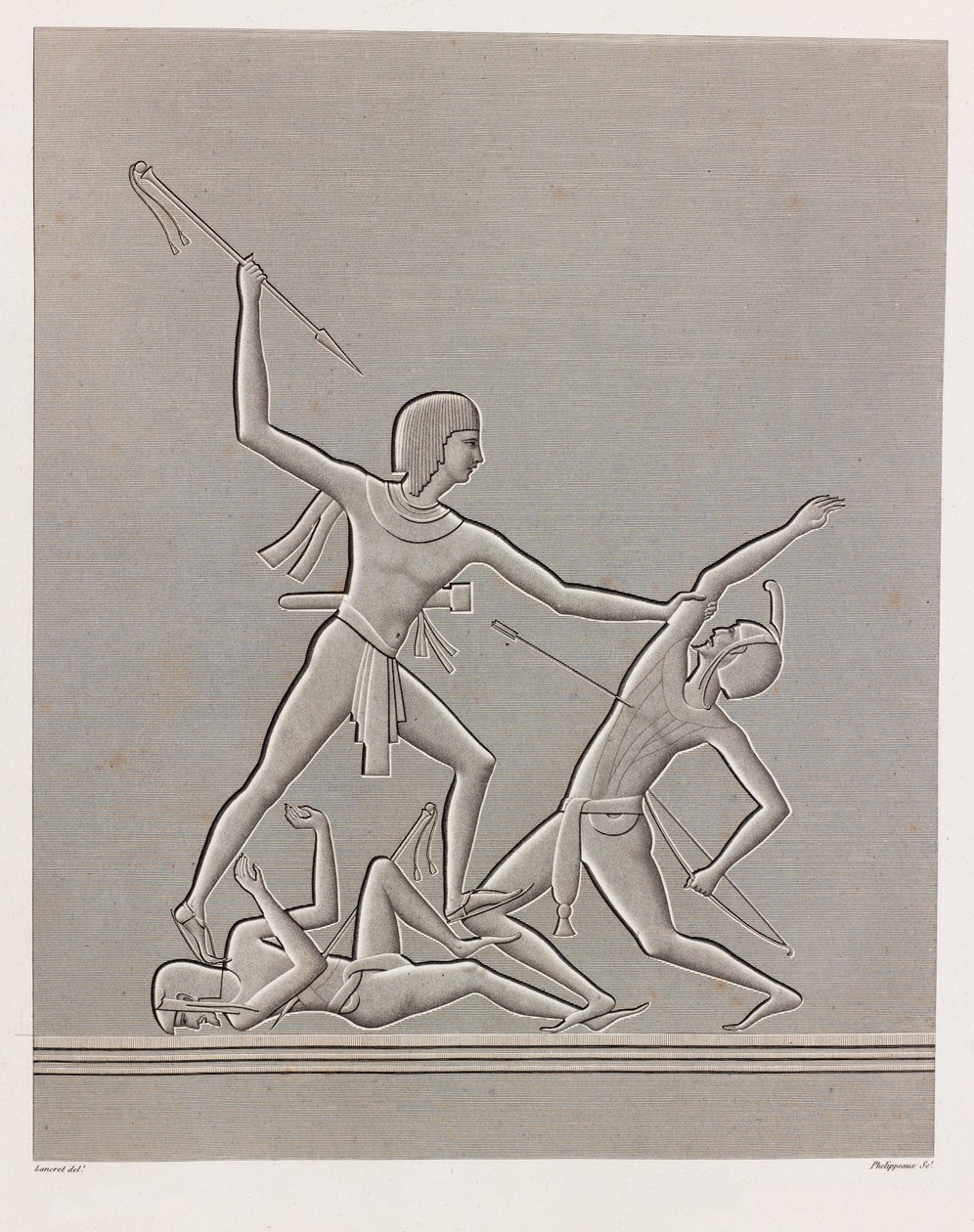 Thebe: Karnak, close-up door Unbekannt