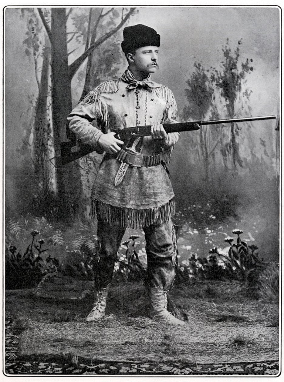 Theodore Roosevelt, Amerikaanse soldaat en politicus, ca. 1898 door Unbekannt