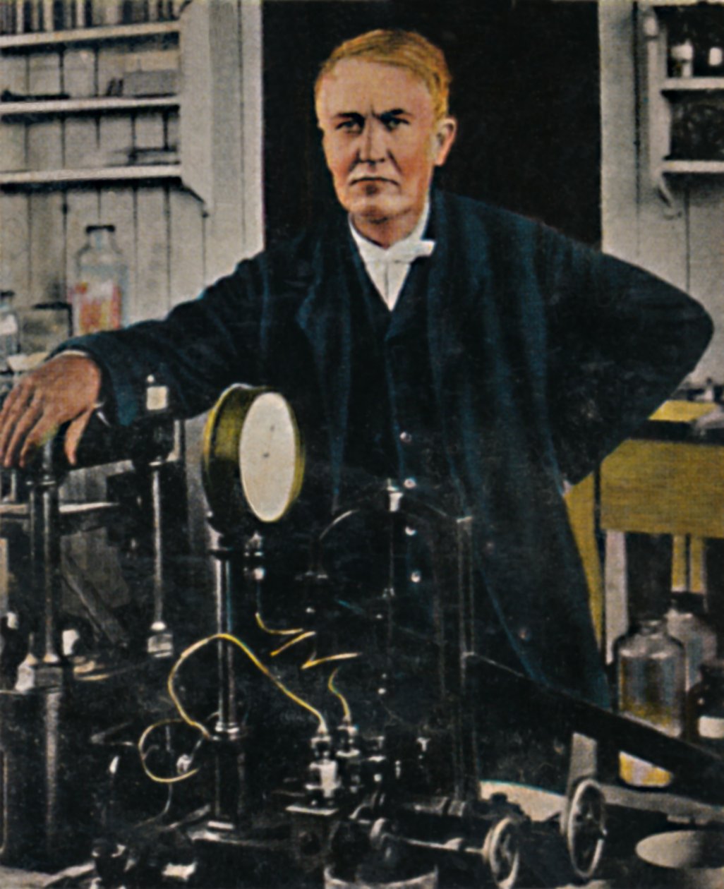 Thomas Alba Edison 1847-1931, 1934 door Unbekannt