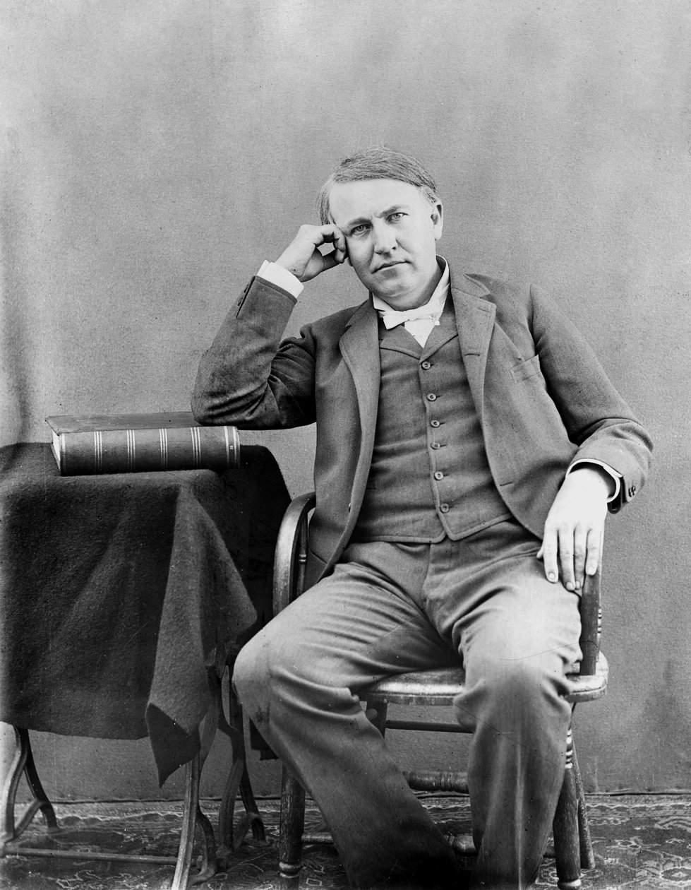 Thomas Edison, Amerikaanse uitvinder door Unbekannt