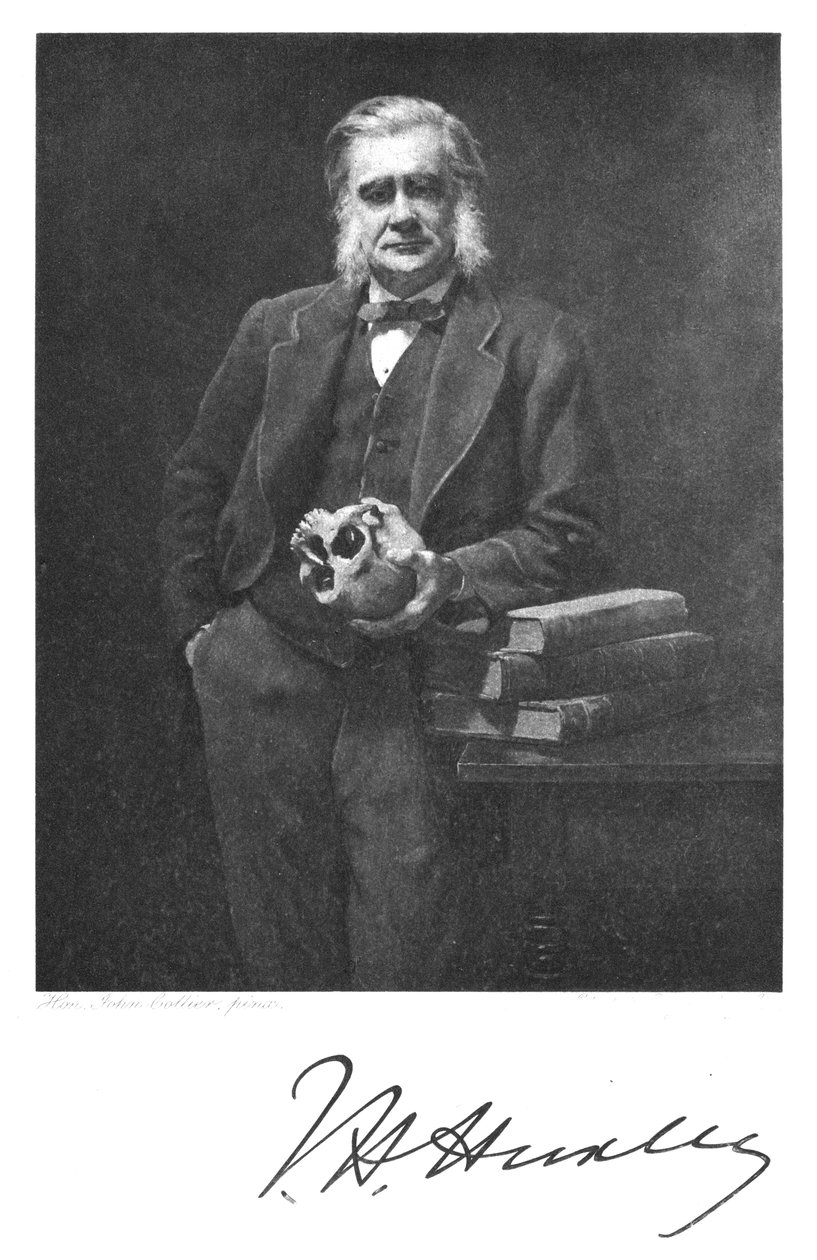 Thomas Henry Huxley, Engelse bioloog, 1883 door Unbekannt