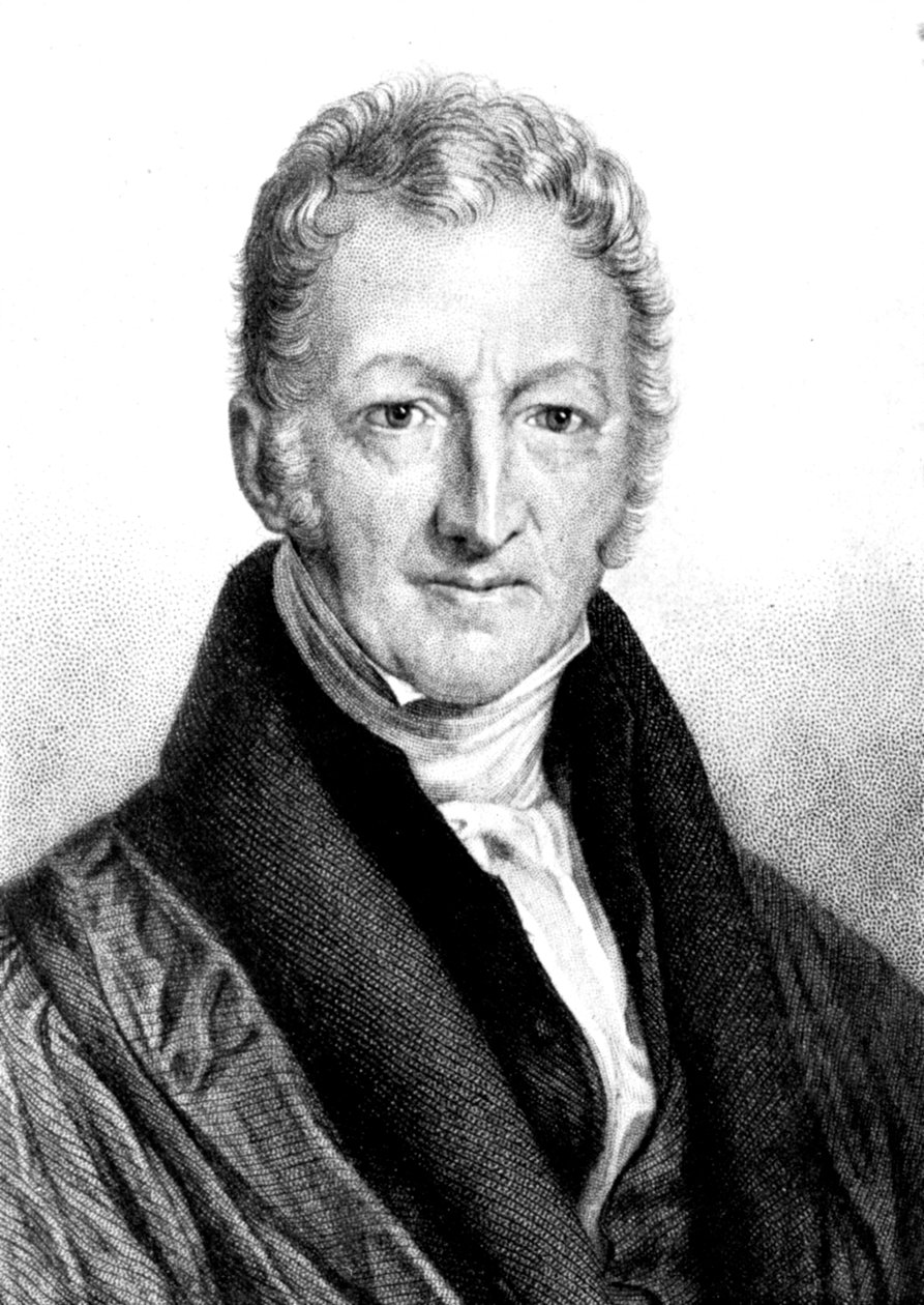 Thomas Robert Malthus, Engelse econoom en geestelijke door Unbekannt