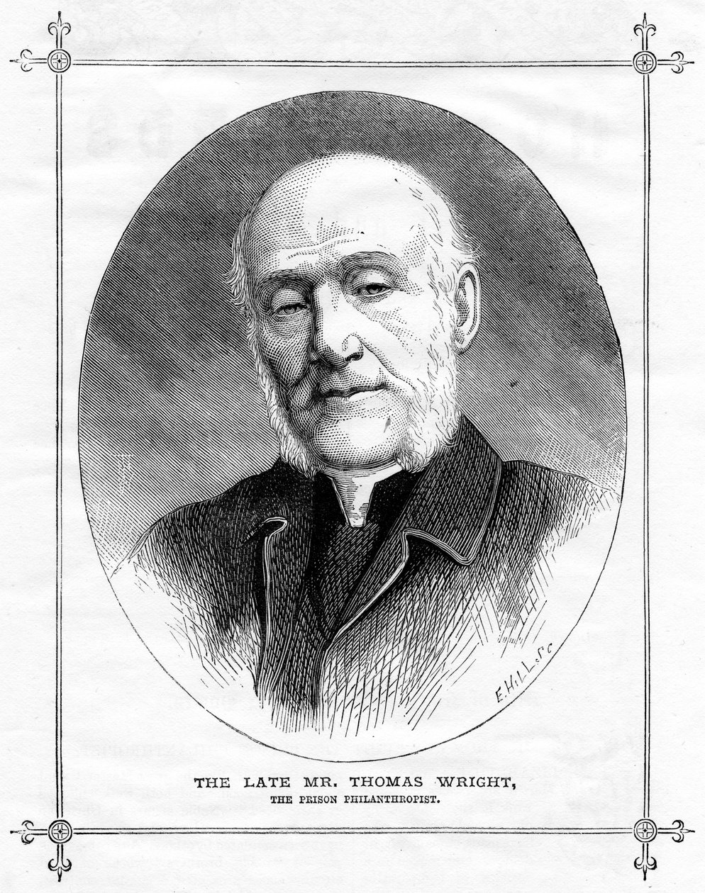 Thomas Wright, Engelse gevangenisfilantroop, 1875 door Unbekannt