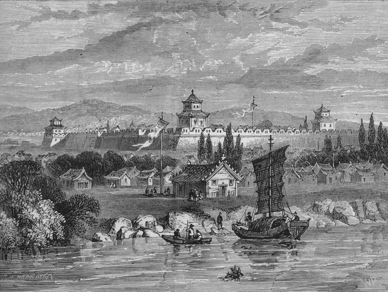 Tientsin, ca. 1880 door Unbekannt