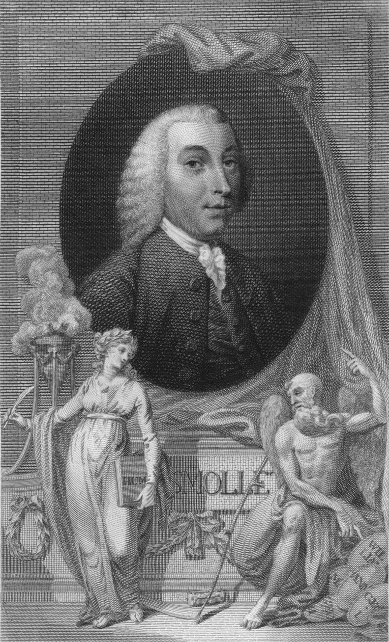 Tobias Smollett, 1790 door Unbekannt