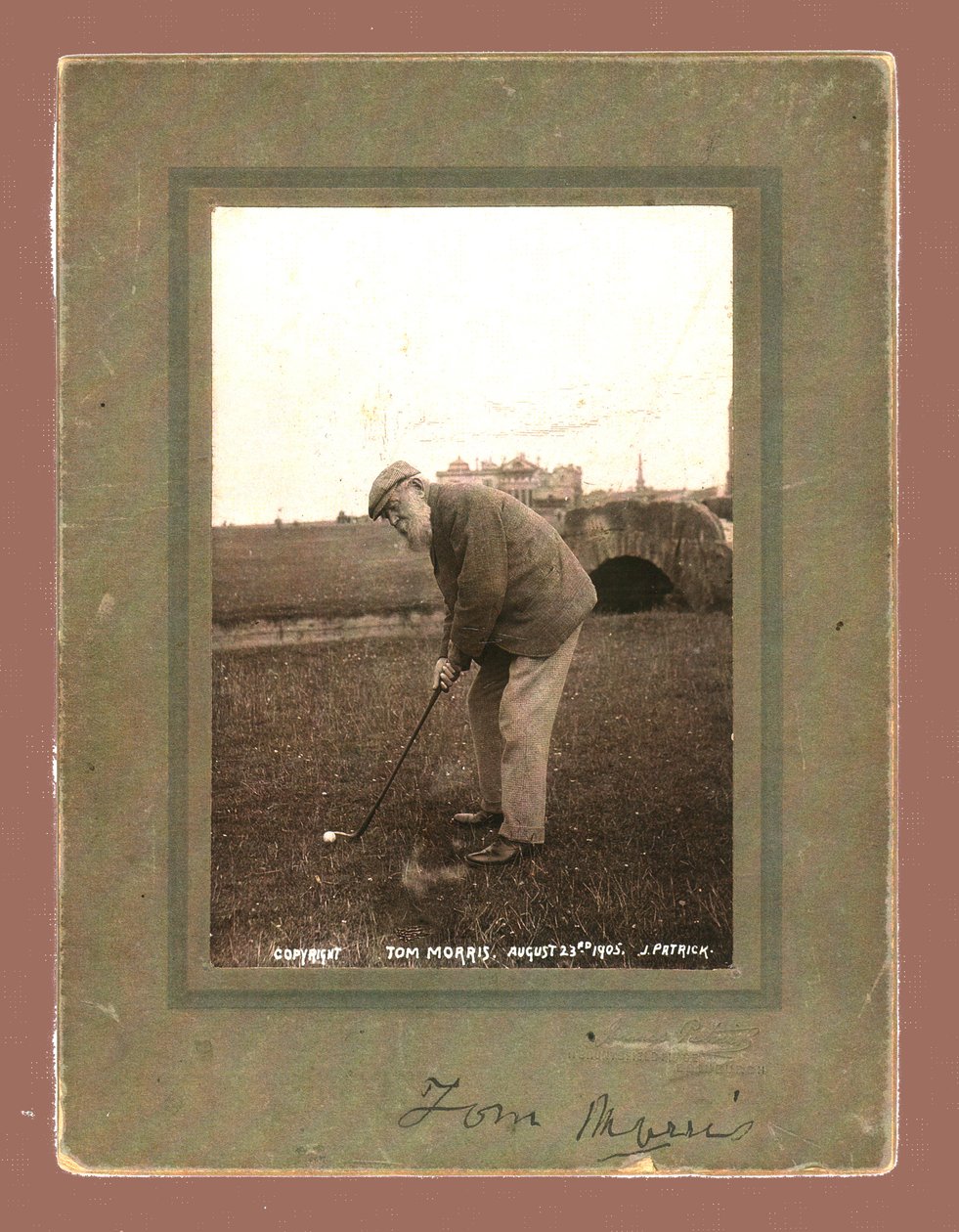 Tom Morris, 23 augustus 1905 door Unbekannt