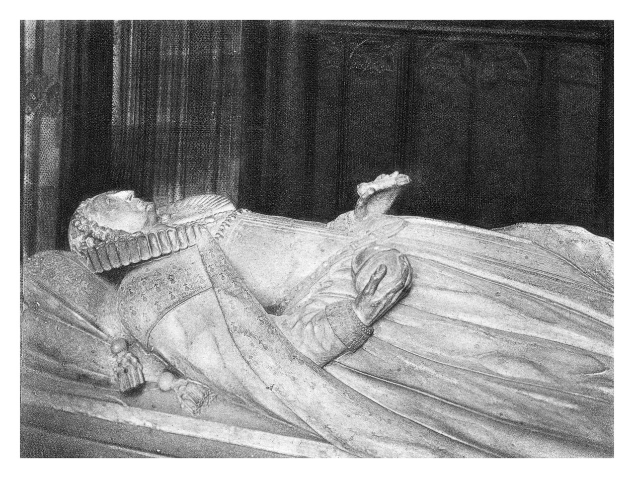 Graf van Koningin Elizabeth I, Westminster Abbey door Unbekannt