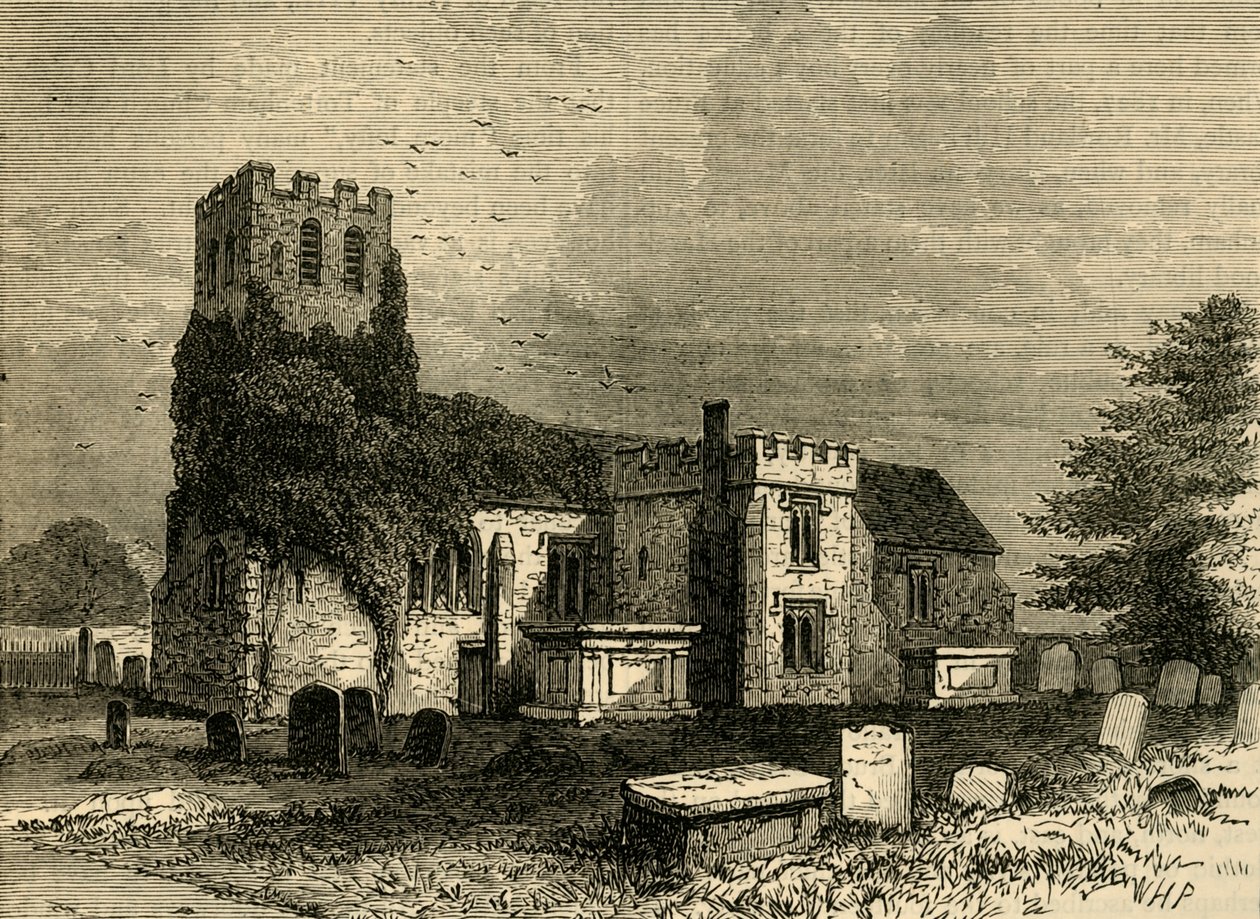 Tottenham Kerk, c1876 door Unbekannt