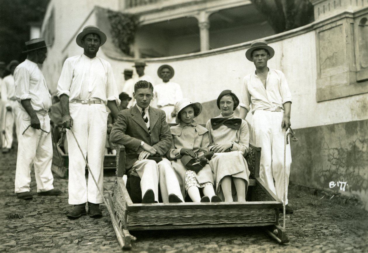 Toeristen, Madeira, ca. 1920s-ca. 1940s door Unbekannt