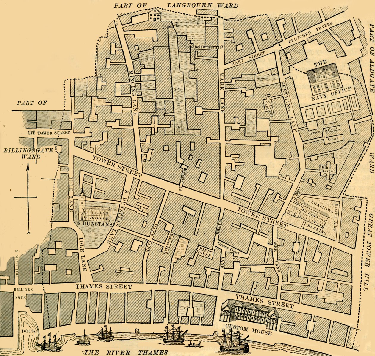 Tower Street Ward door Unbekannt