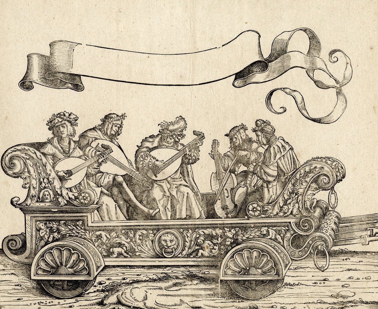 Triomfen van Maximiliaan I door Unbekannt
