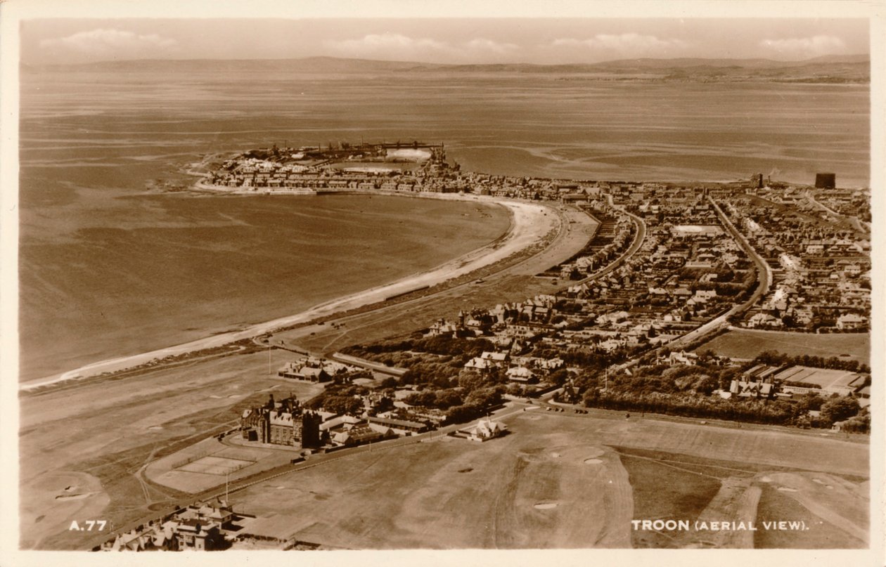 Troon Luchtfoto door Unbekannt