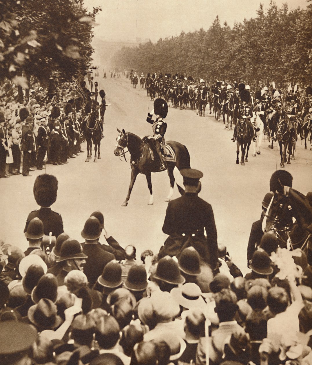 Trooping the Colour Pracht, 1937 door Unbekannt