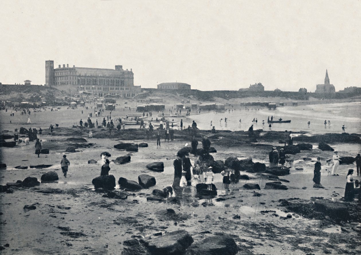 Tynemouth - Het Aquarium en de Zanden, 1895 door Unbekannt