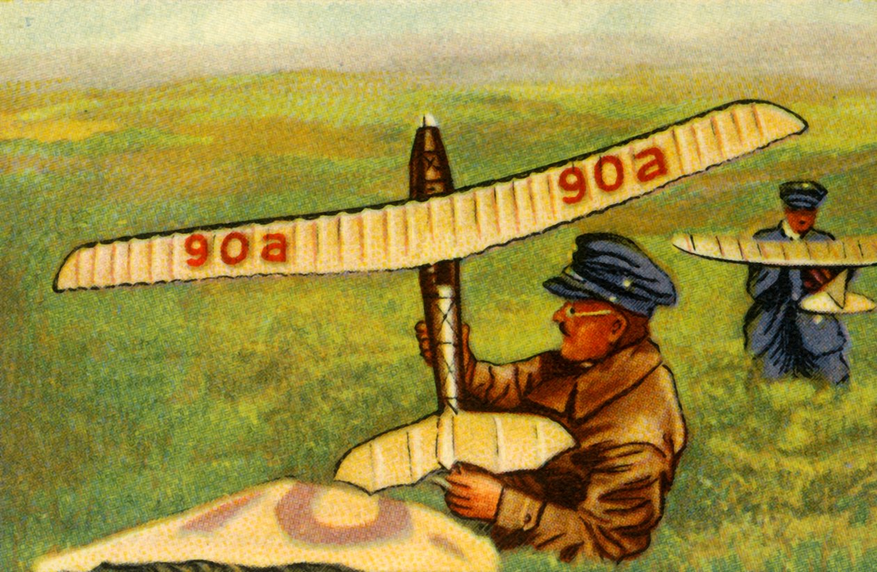 Tzschoppe modelvliegtuig, 1932 door Unbekannt