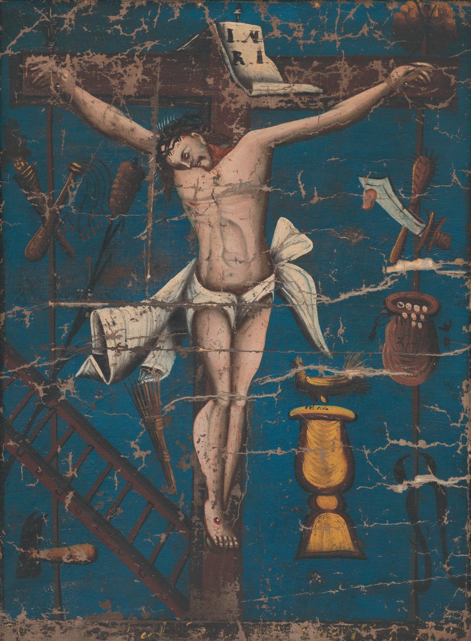 Kruisiging van Christus door Unbekannt