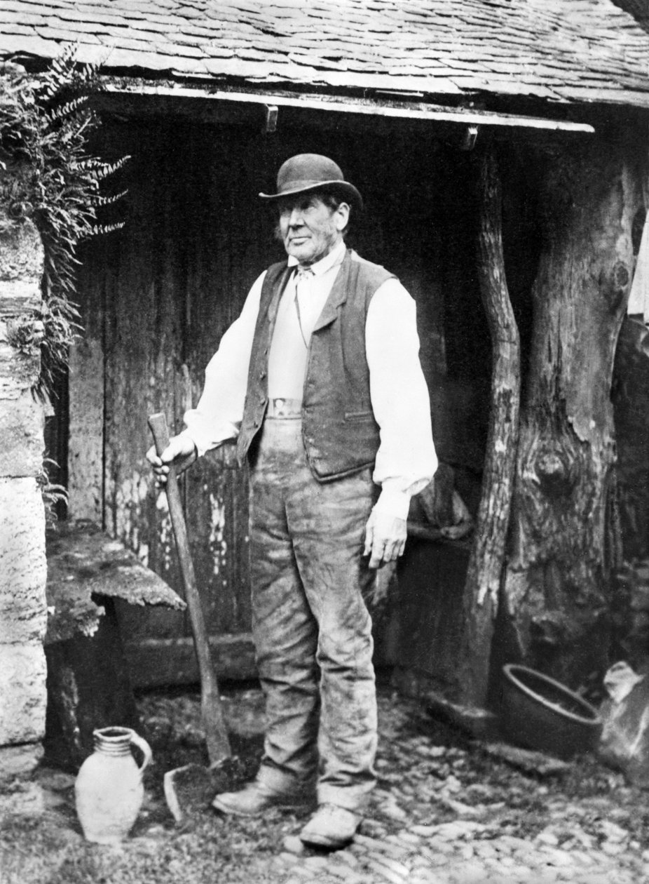 Verenigd Koninkrijk: Een Devon Woodlander. ca. 1890 door Unbekannt