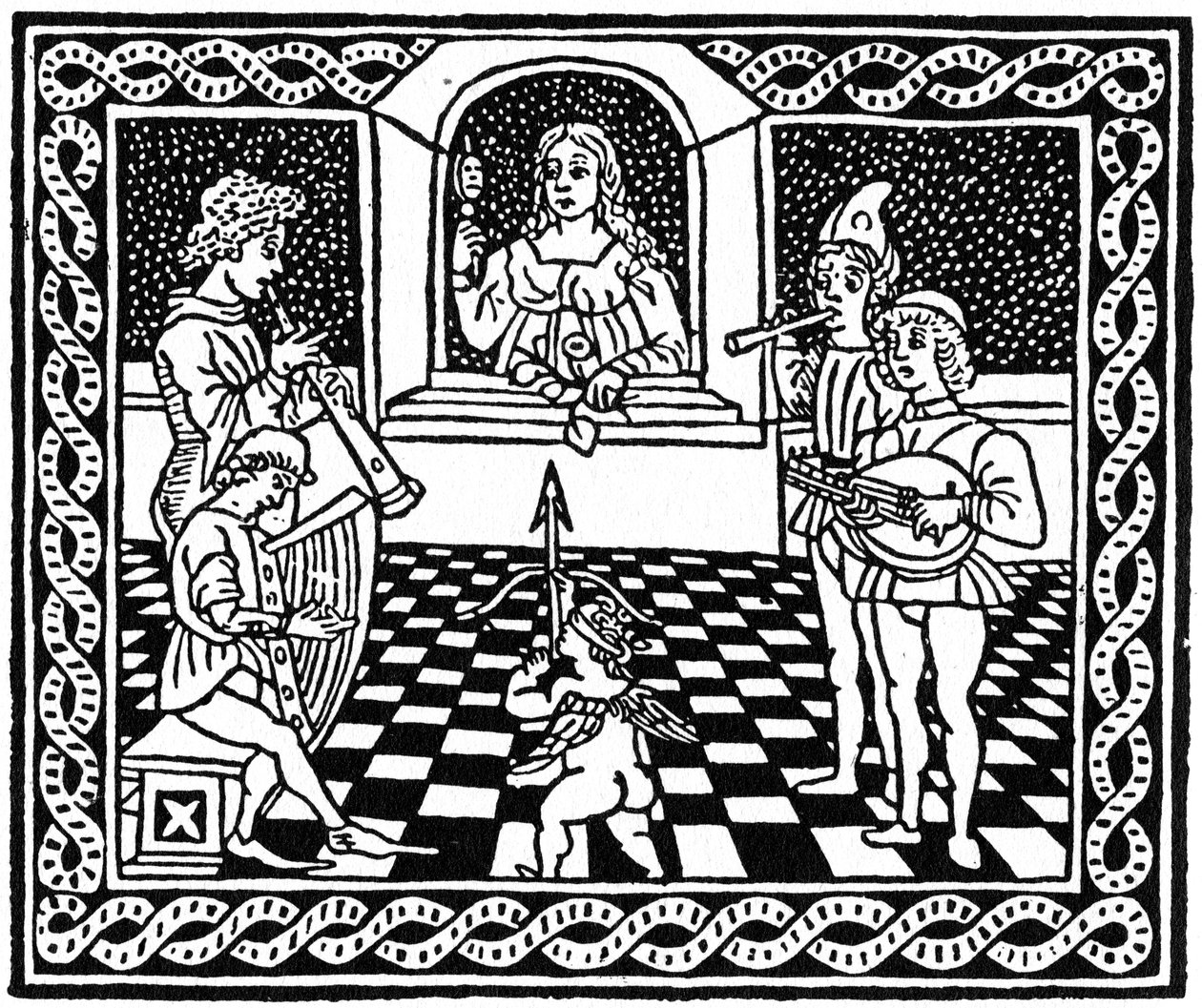 Venetiaanse houtsnede, ca. 1500 1964 door Unbekannt