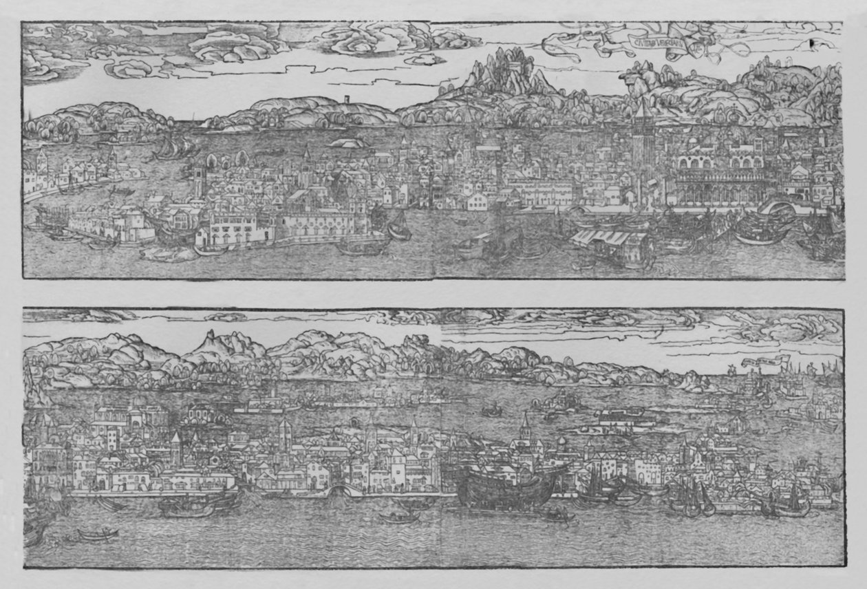 Venetië in 1502, 1925 door Unbekannt