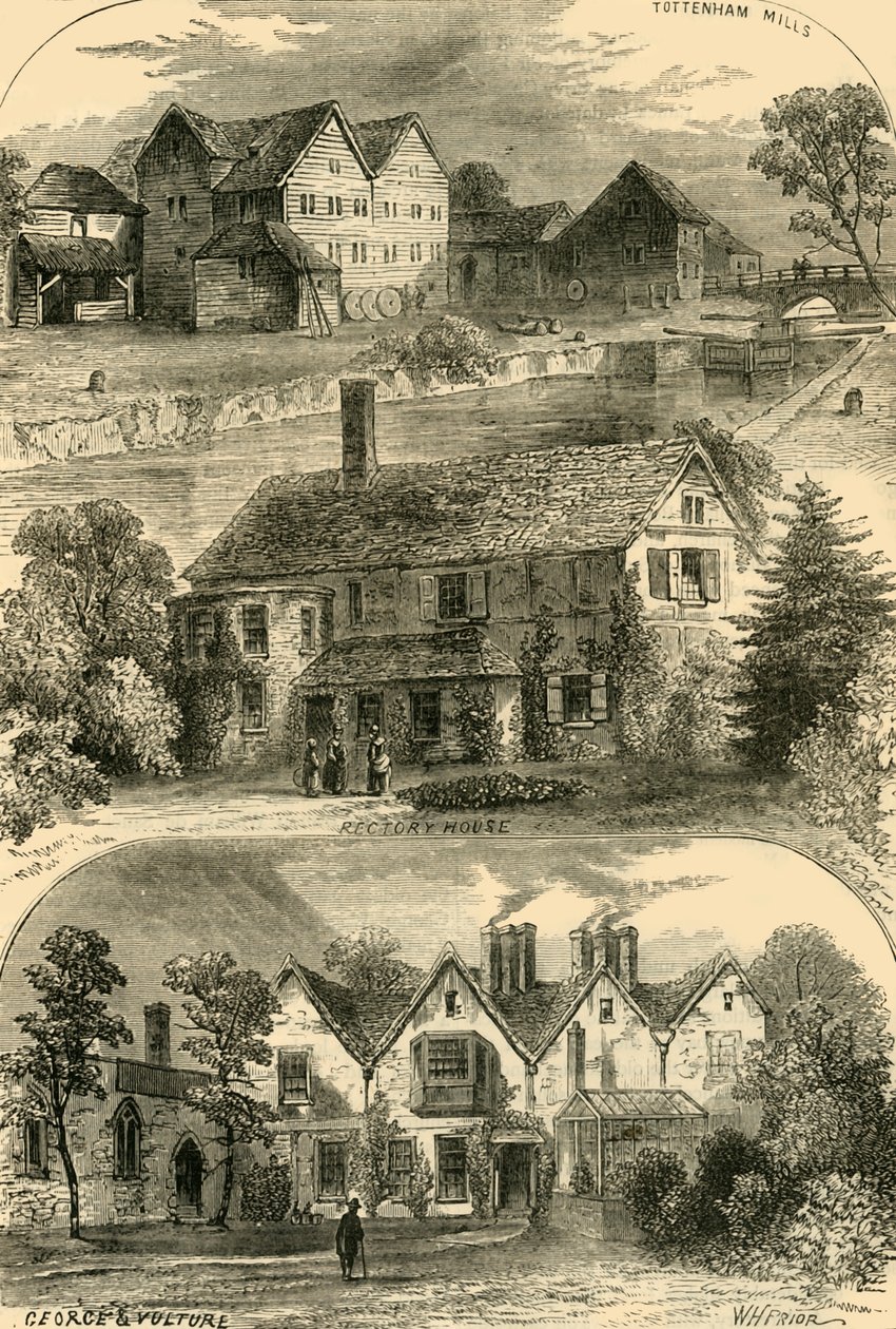 Uitzichten in Tottenham, c1876 door Unbekannt