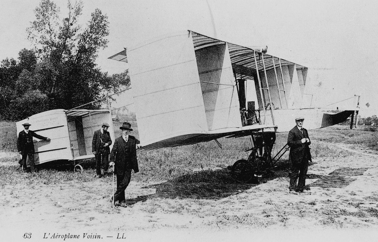 Voisin dubbeldekker, 1910 door Unbekannt