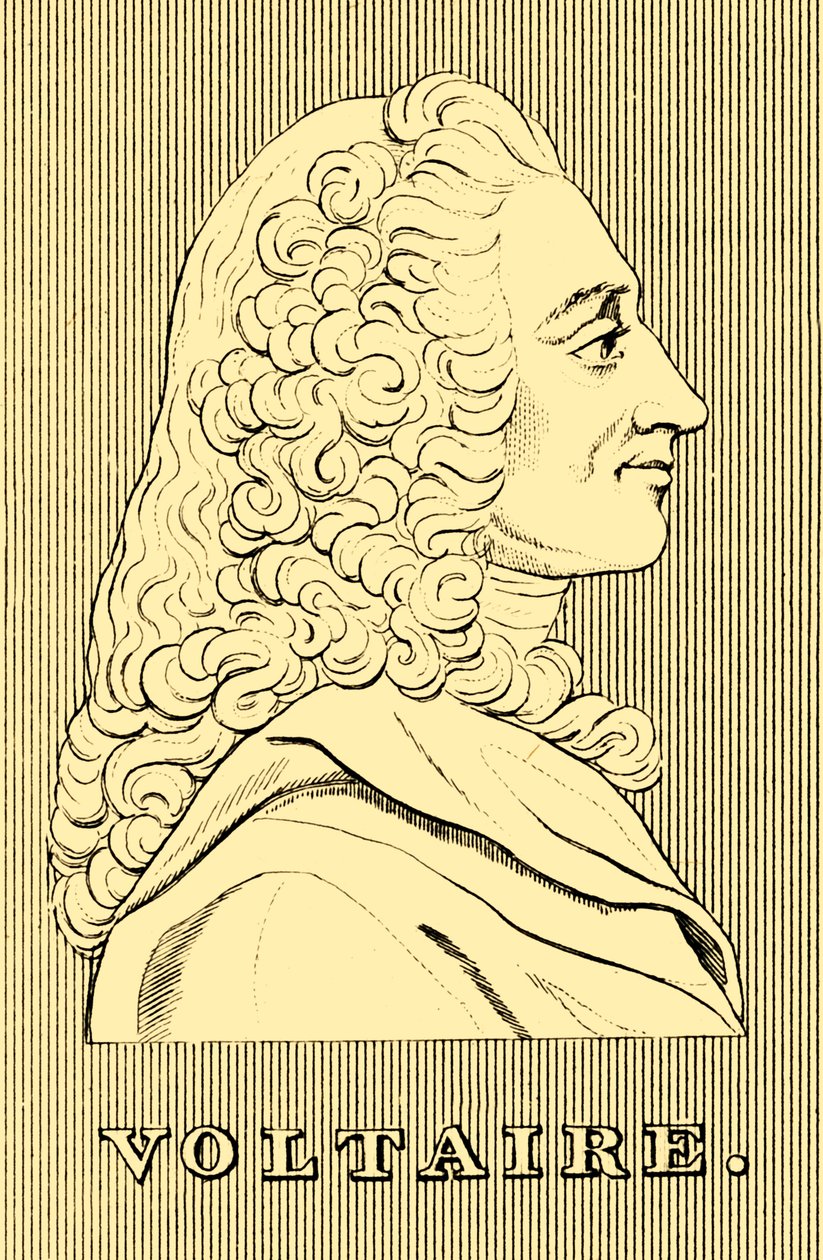 Voltaire, 1694-1778, 1830 door Unbekannt